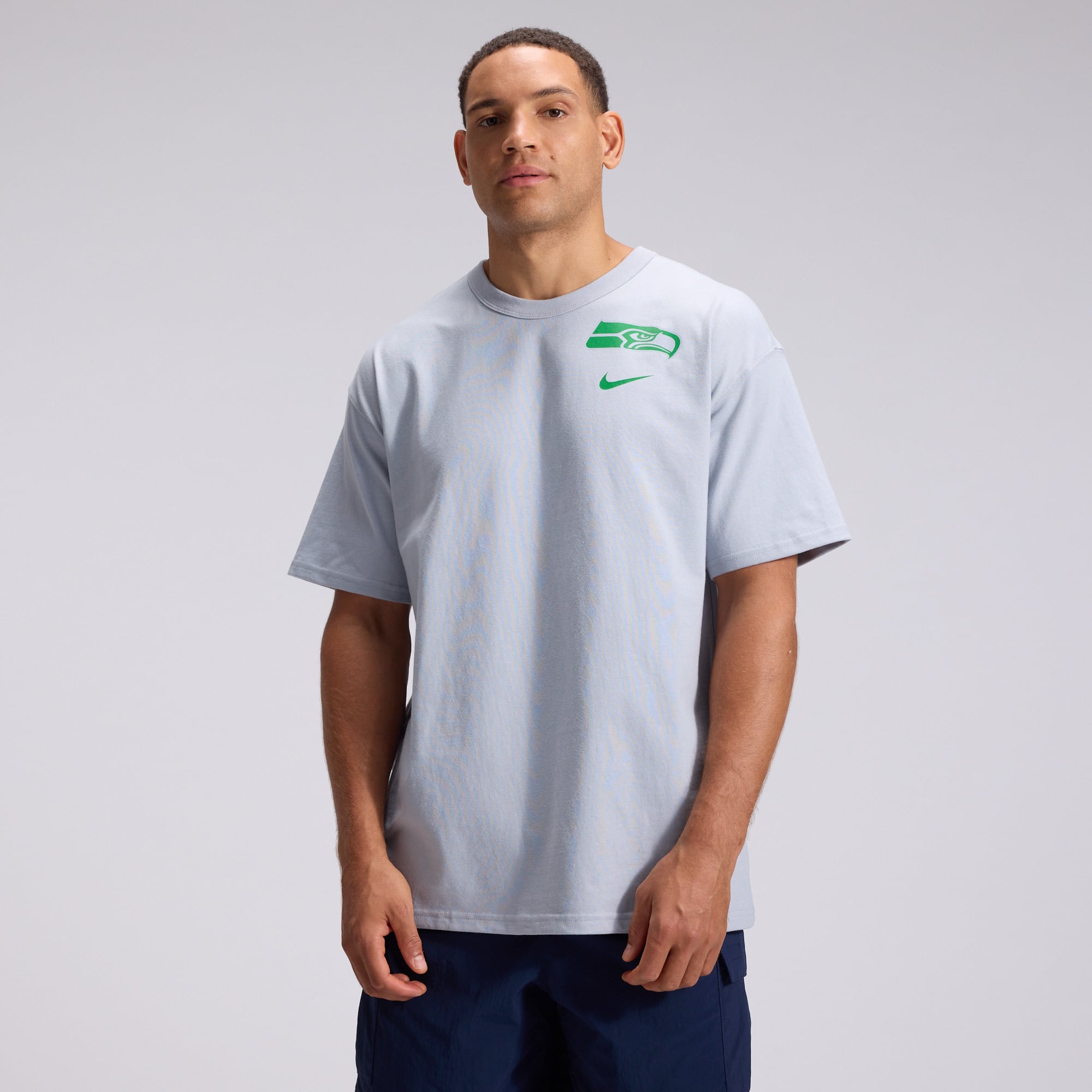 T-shirt Nike Max90 gris Seattle Seahawks Rivalries Collection pour homme