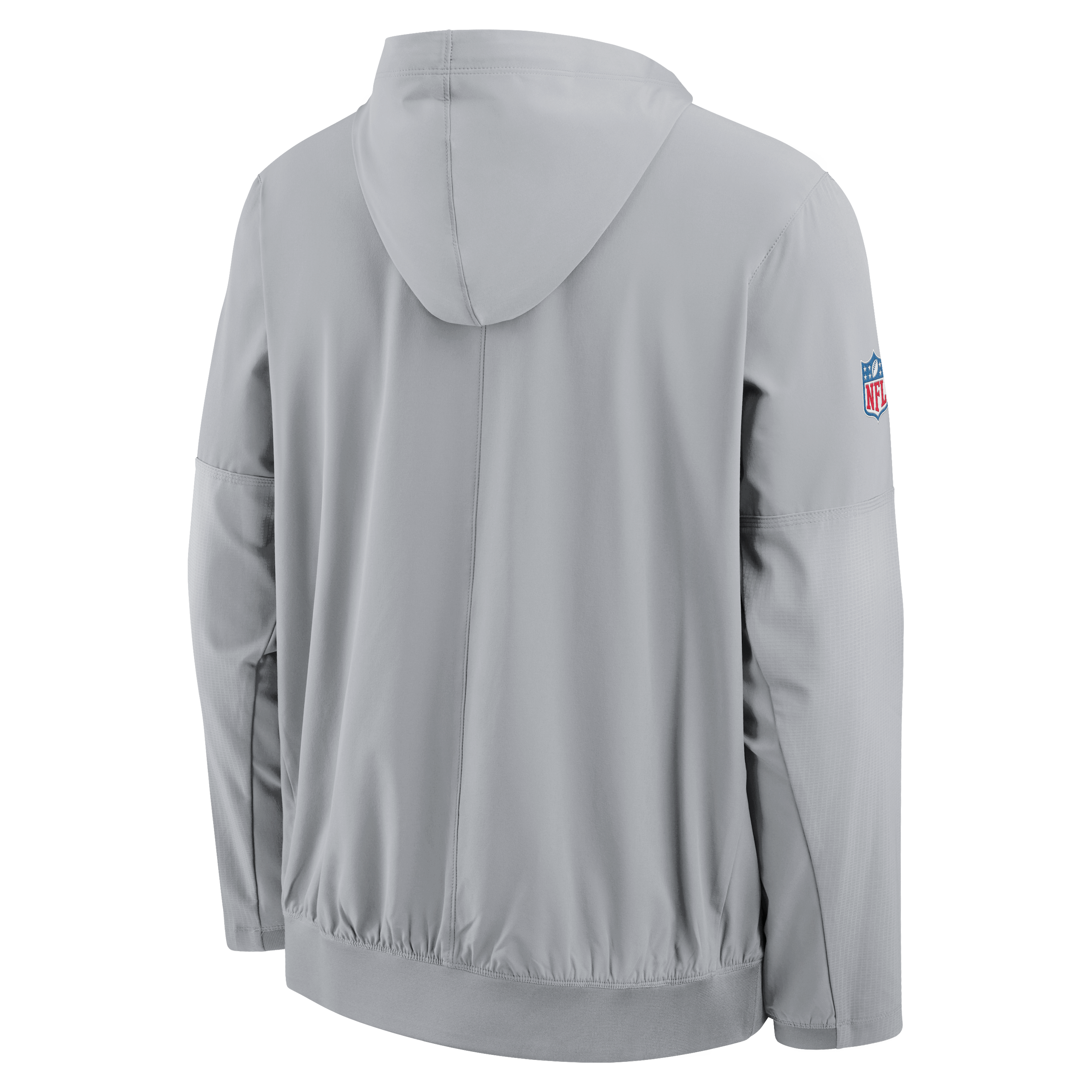 Men's Nike  Gray Seattle Seahawks Rivalries Collection Sideline Anorak Half-Zip Jacket