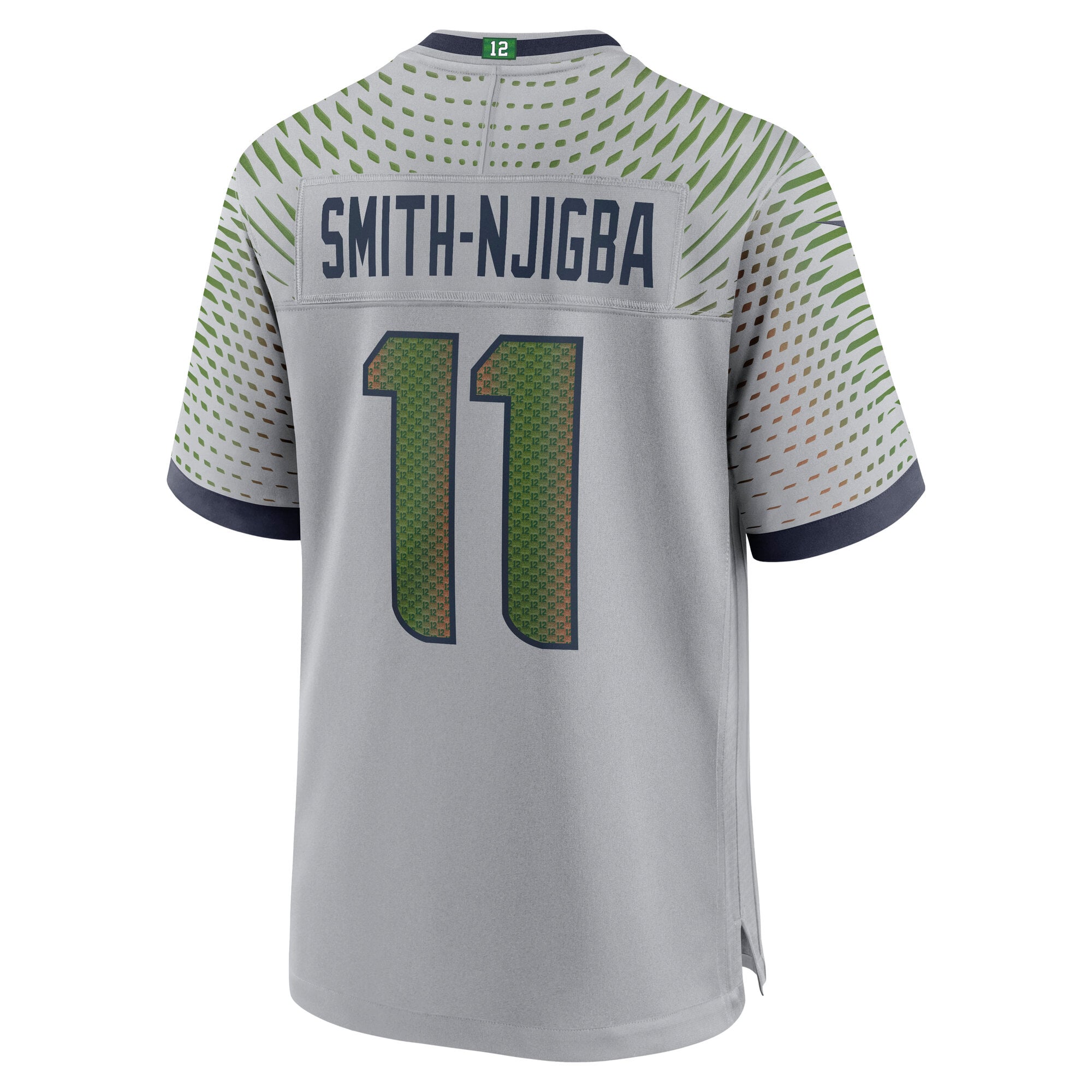 Men's Nike Jaxon Smith-Njigba Gray Seattle Seahawks Rivalries Collection Game Jersey