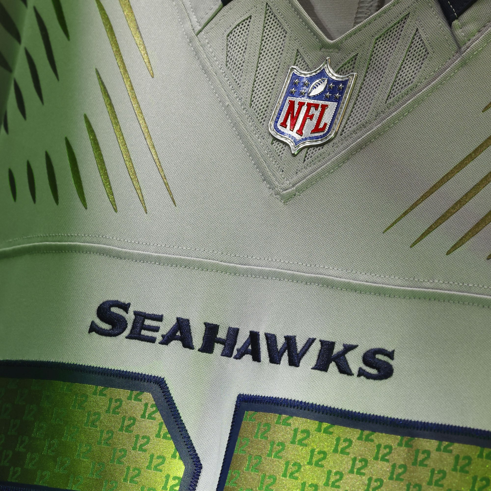 Men's Nike Jaxon Smith-Njigba Gray Seattle Seahawks Rivalries Collection Stitched Limited Jersey