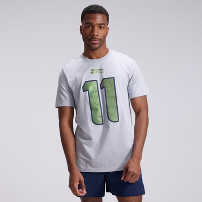 Jaxon Smith-Njigba Seattle Seahawks Nike Rivalries Collection Player Name & Number T-Shirt - Wolf Gray