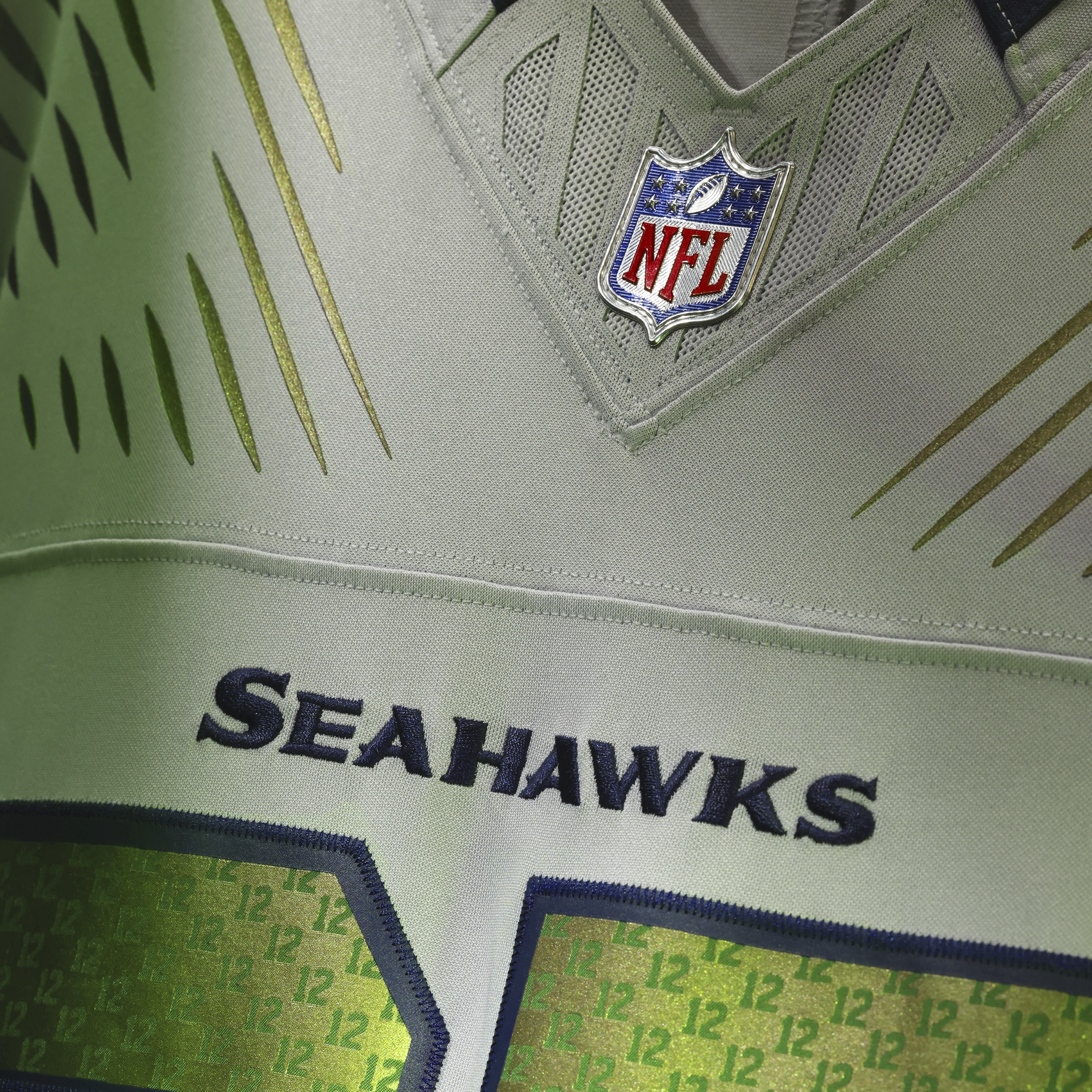 Men's Nike Kenneth Walker III Gray Seattle Seahawks Rivalries Collection Stitched Limited Jersey