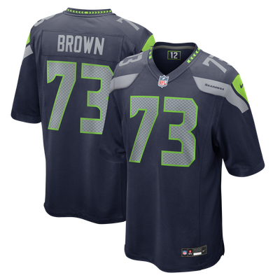 Logan Brown Seattle Seahawks Nike Team Game Jersey - College Navy