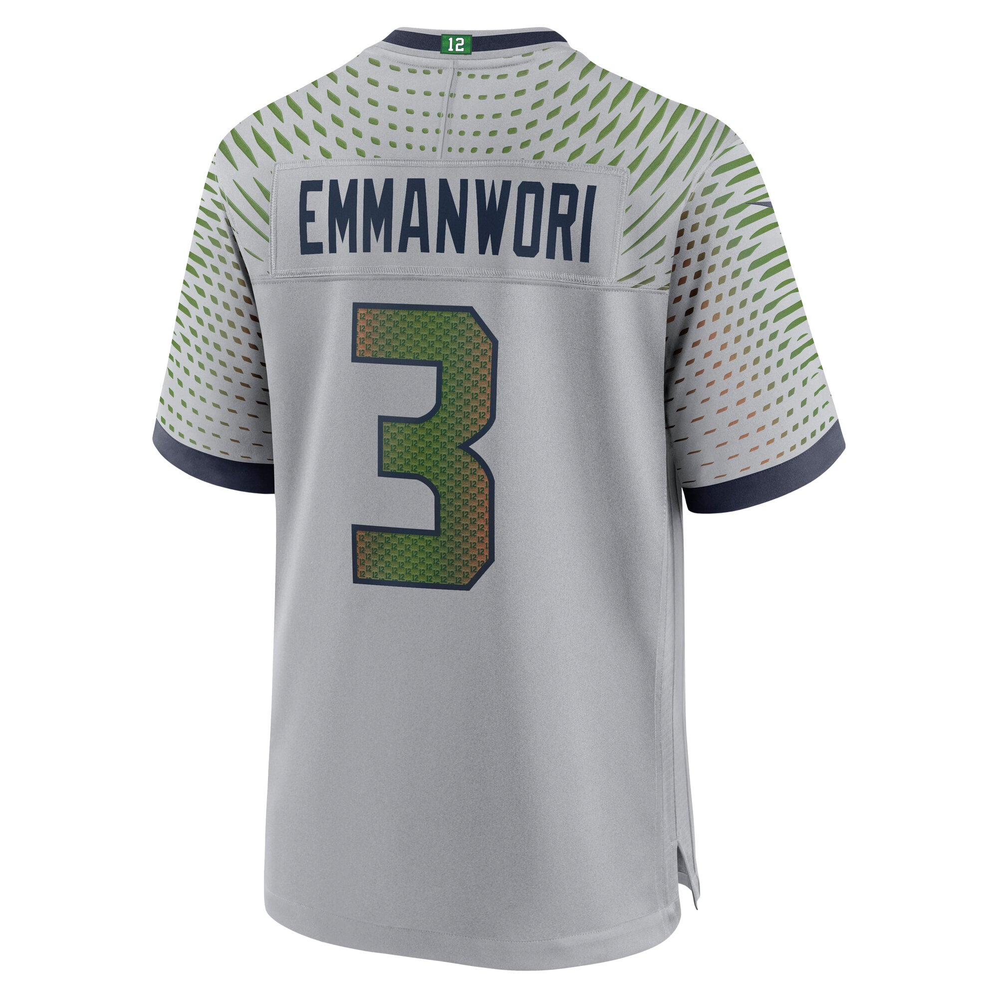 Maillot de match Nike Nick Emmanwori gris Seattle Seahawks Rivalries Collection pour homme