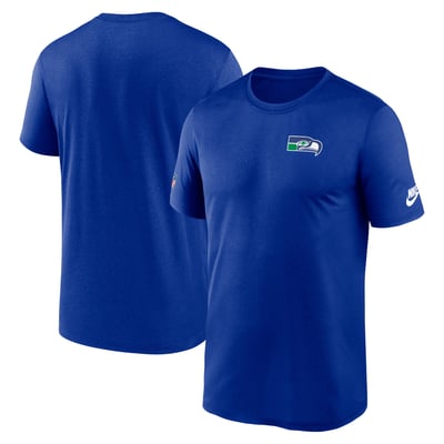 Seattle Seahawks Nike Alt Legend Small Logo Dri-FIT T-Shirt - Royal