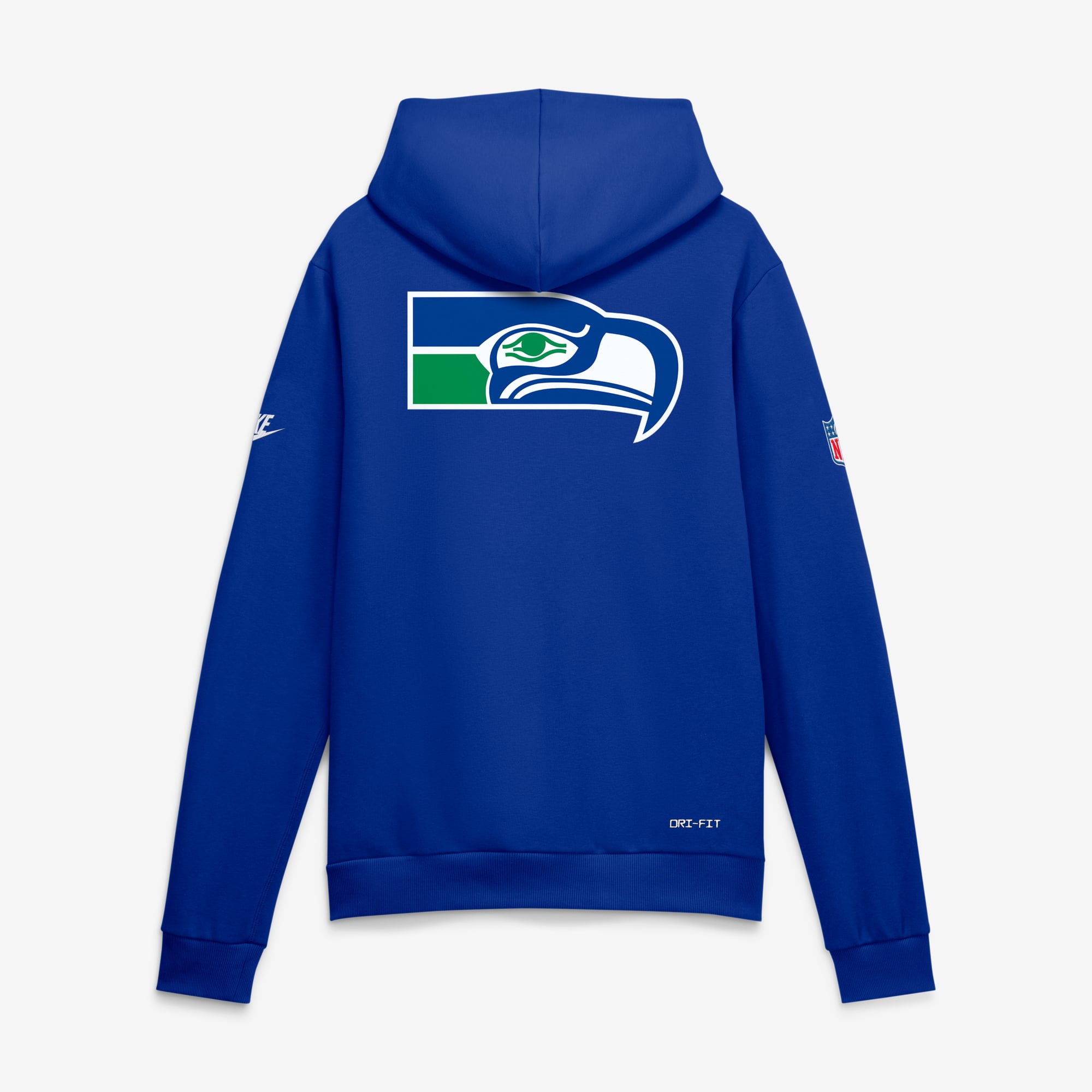 Men's Nike Royal Seattle Seahawks Standard Issue Replay Officials Alternate Dri-FIT Hoodie