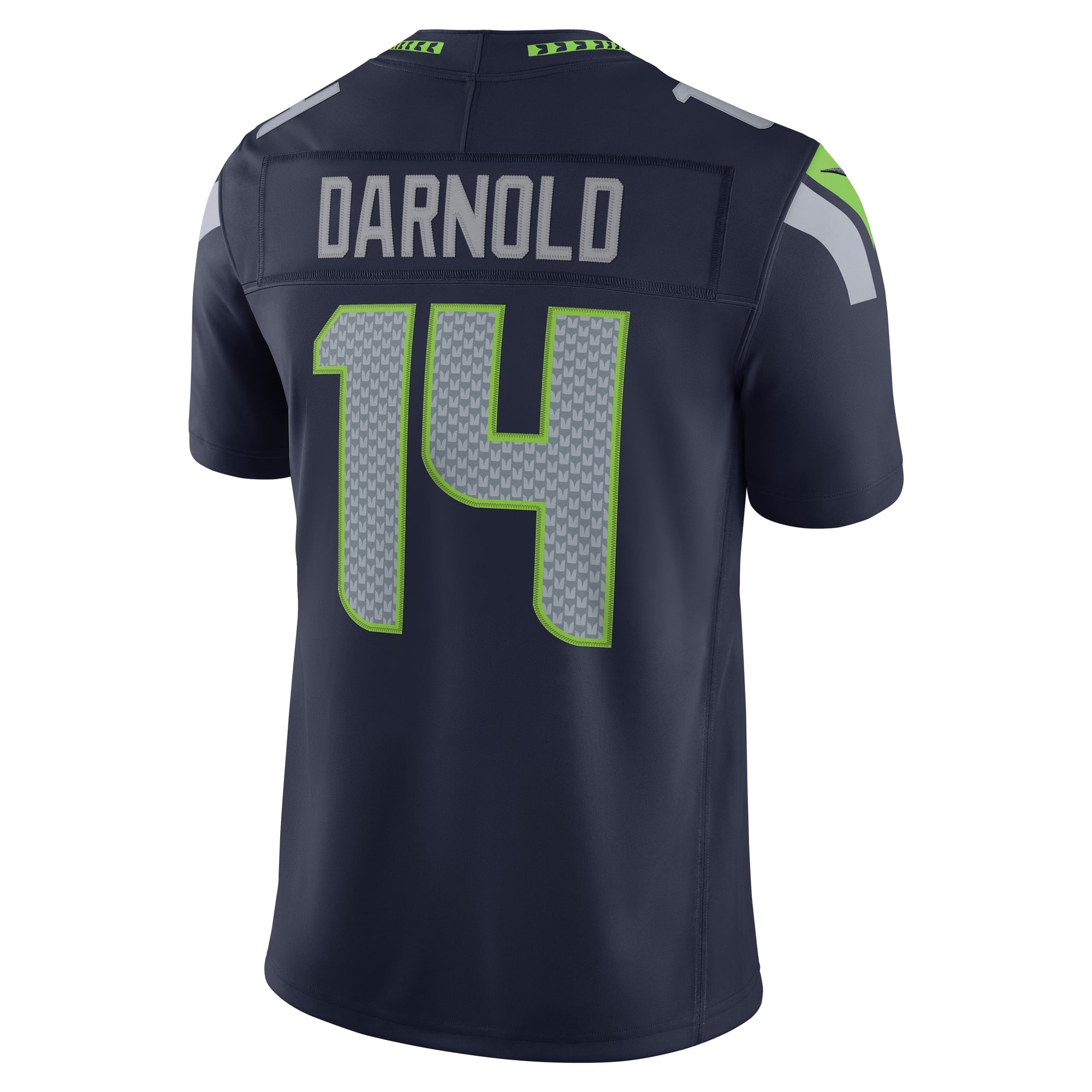 Maillot Nike Sam Darnold College Navy Seattle Seahawks Team Vapor F.U.S.E. Stitched Limited pour homme