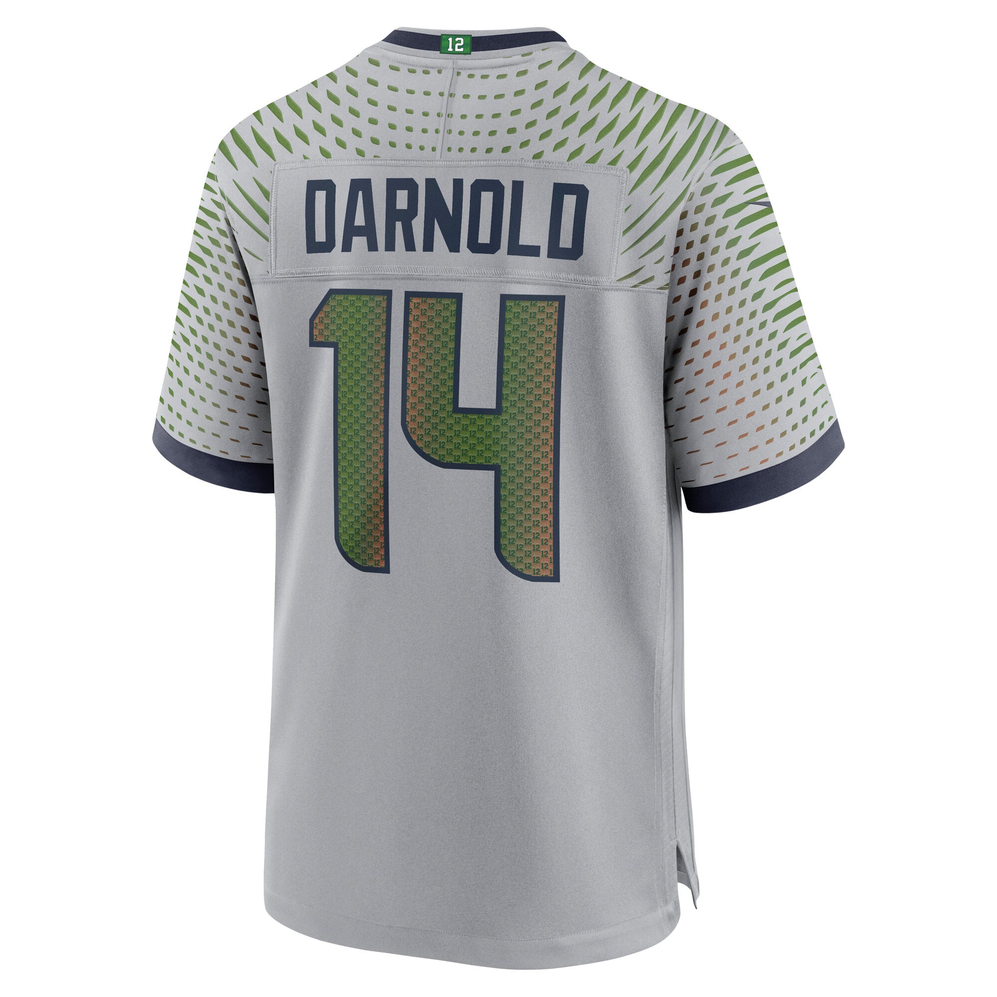 Maillot de match Nike Sam Darnold gris Seattle Seahawks Rivalries Collection pour homme