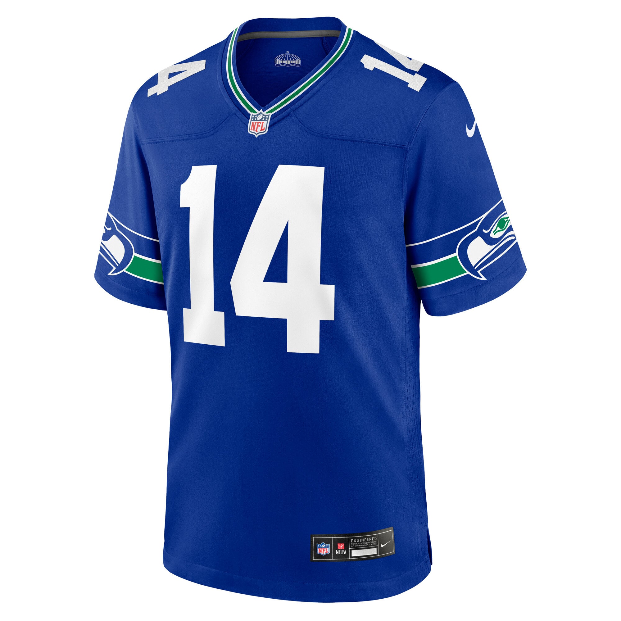 Maillot alternatif Nike Sam Darnold Royal Seattle Seahawks pour homme