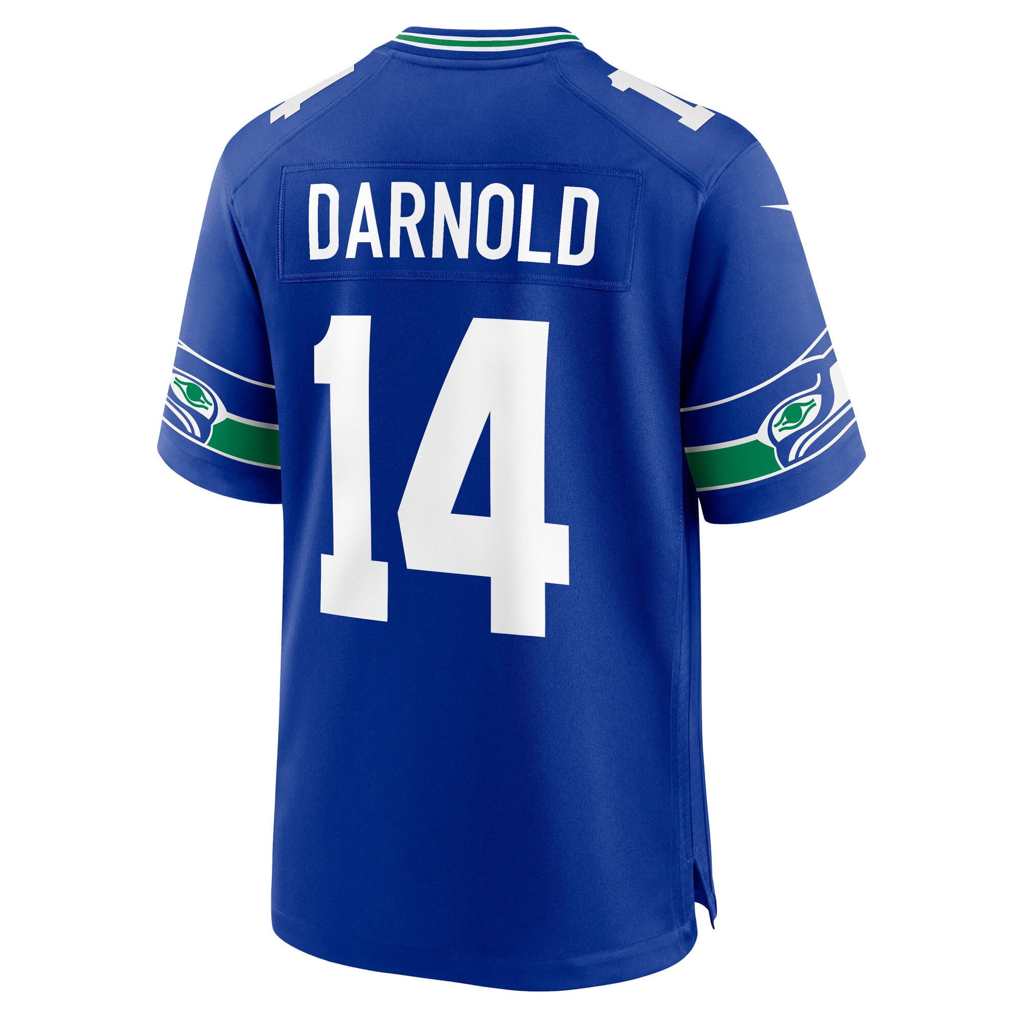 Maillot alternatif Nike Sam Darnold Royal Seattle Seahawks pour homme