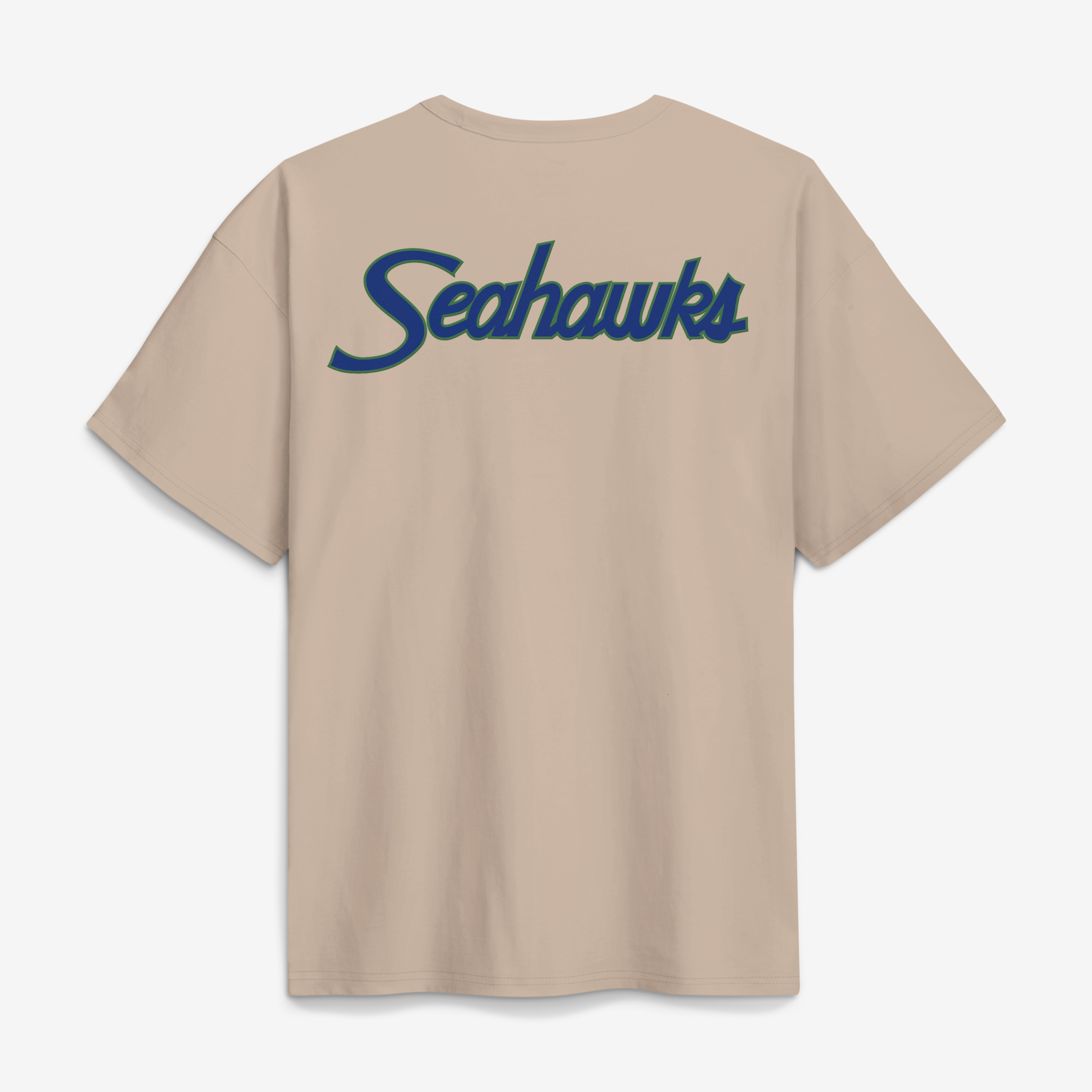 Men's Nike Sand Seattle Seahawks Night Primary Max90 T-Shirt