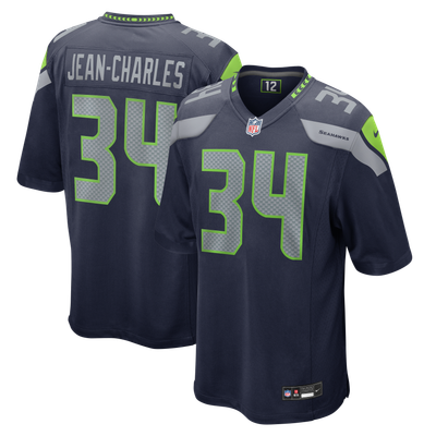 Shemar Jean-Charles Seattle Seahawks Nike Team Game Jersey - College Navy