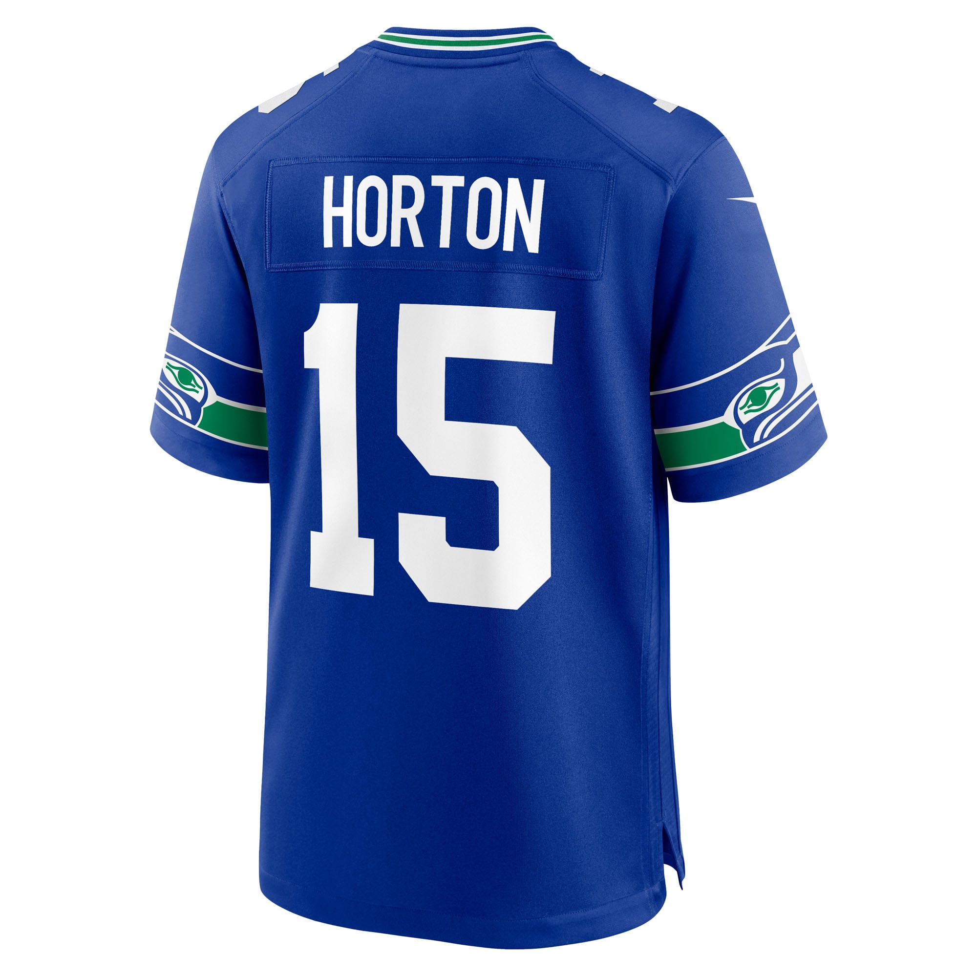 Maillot alternatif Nike Tory Horton Royal Seattle Seahawks pour homme
