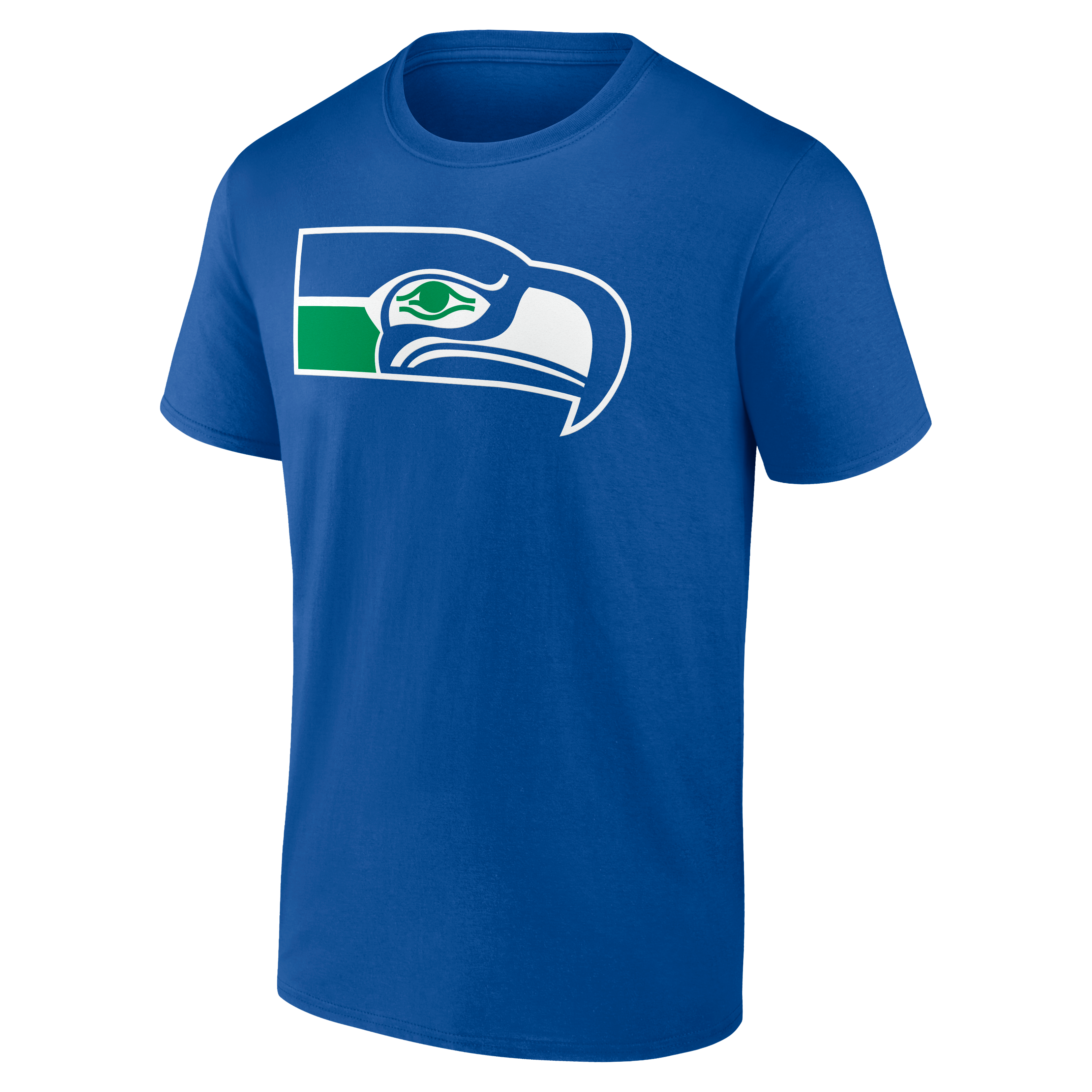 Men's Royal Seattle Seahawks  Team Authentic Classic Personalized Name & Number T-Shirt