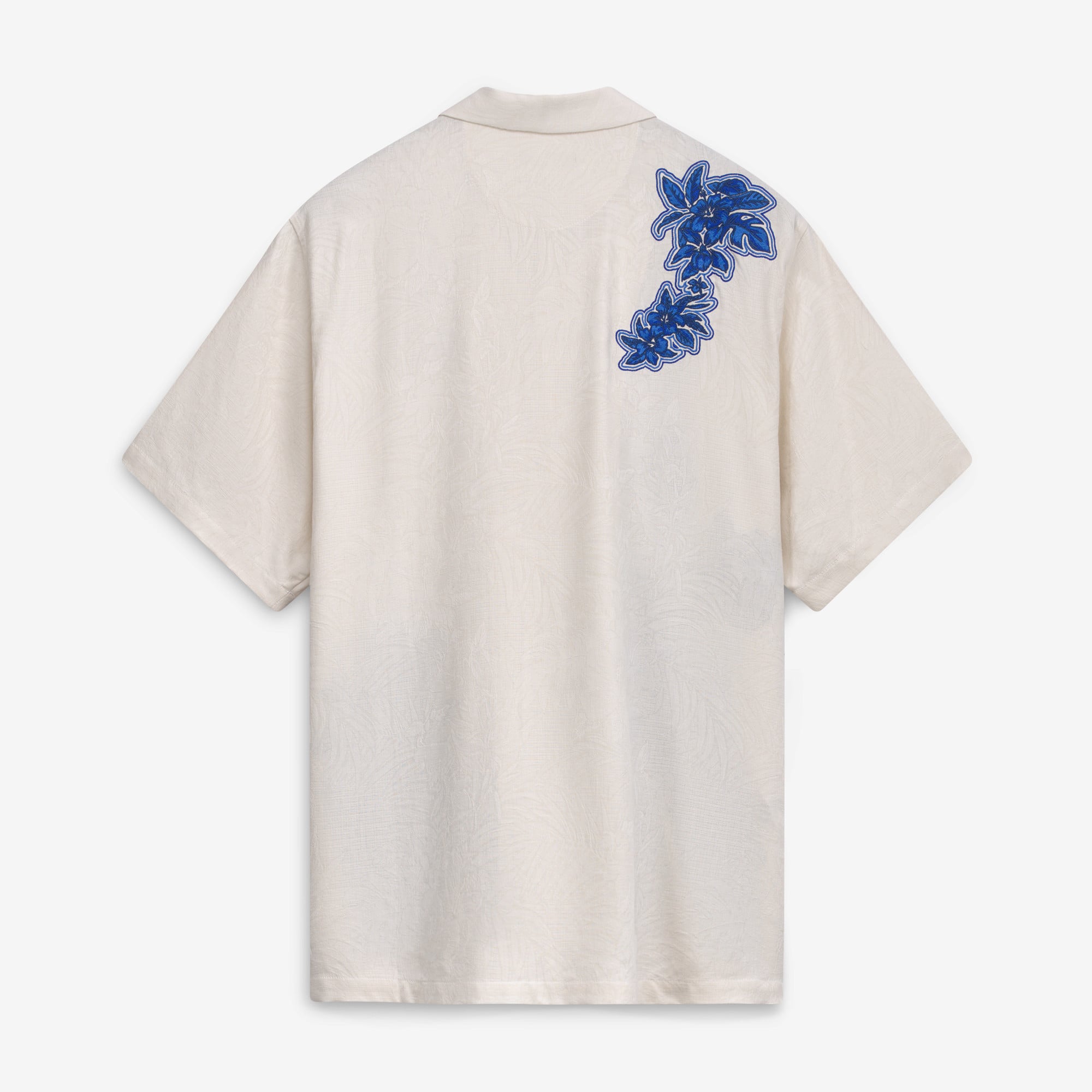 Men's Tommy Bahama  Cream Seattle Seahawks Sport Hibiscus Camp Button-Up Shirt