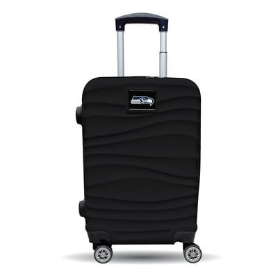Seattle Seahawks MOJO Black Color Blitz Carry-On Hardcase Spinner Luggage
