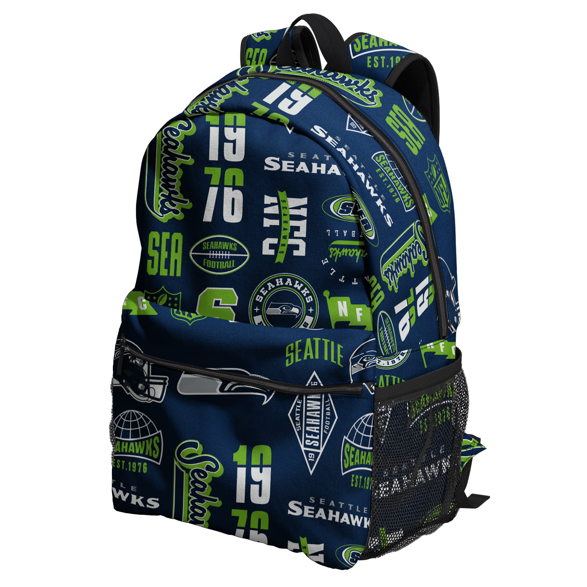 Outerstuff Seattle Seahawks Backpack and Lunchbox Set