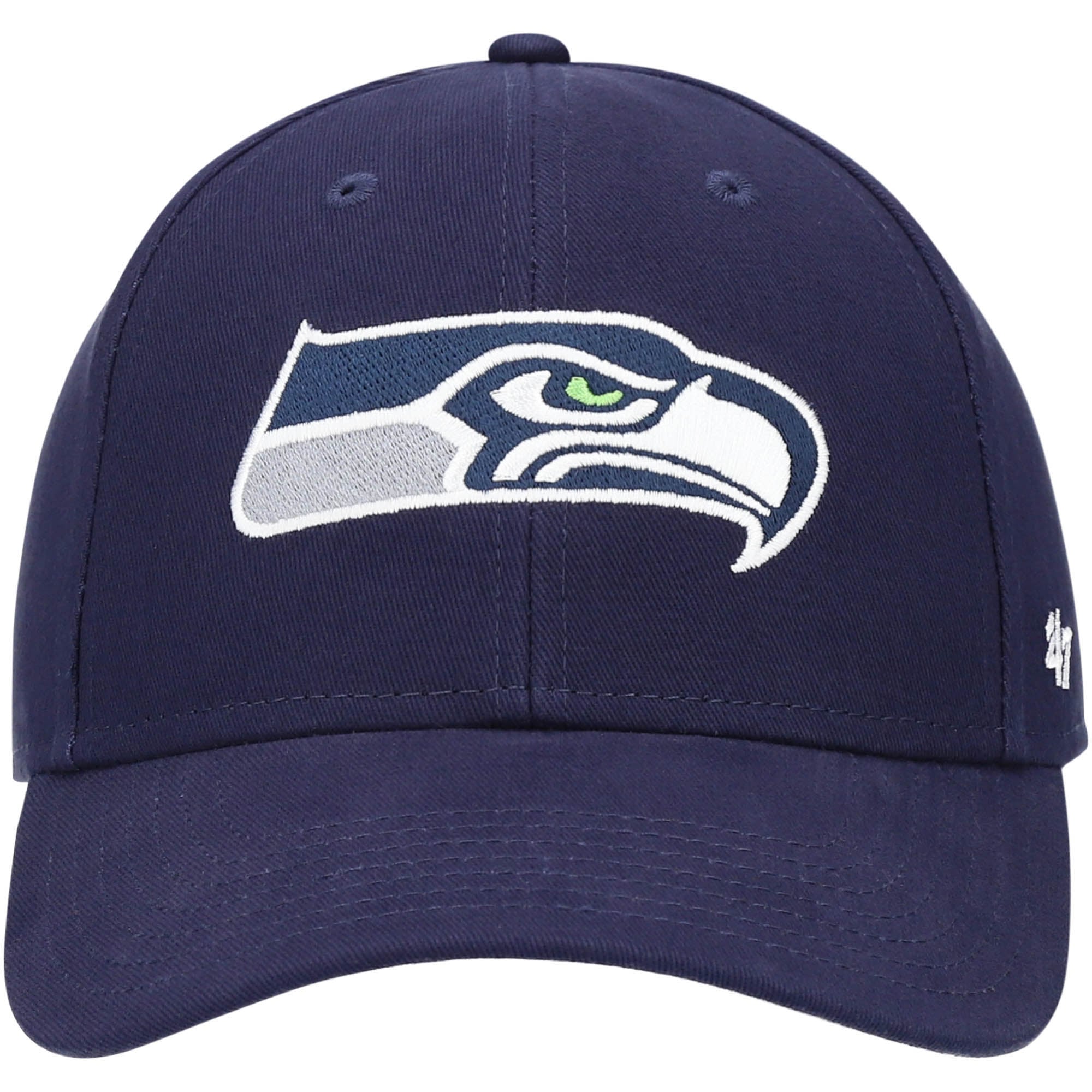 Preschool '47 Navy Seattle Seahawks Basic Team MVP Adjustable Hat