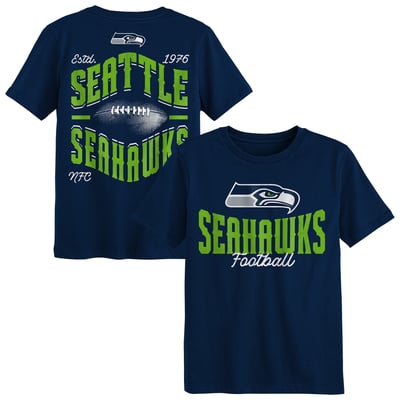 Seattle Seahawks Outerstuff  Preschool Top Pick T-Shirt - College Navy