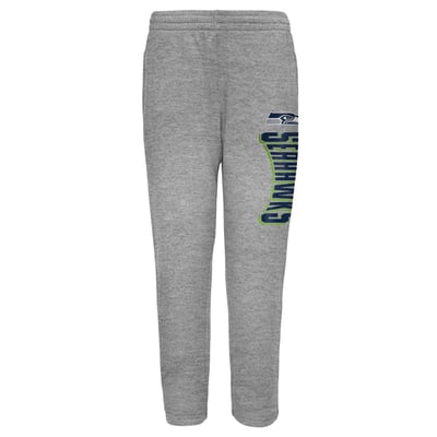 Seattle Seahawks Outerstuff Preschool Jet Stream Jogger Pants - Gray