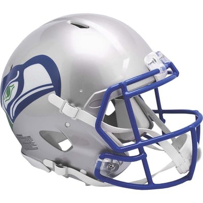  Seattle Seahawks Riddell 1983-2001 Throwback Speed Full-Size Authentic Helmet