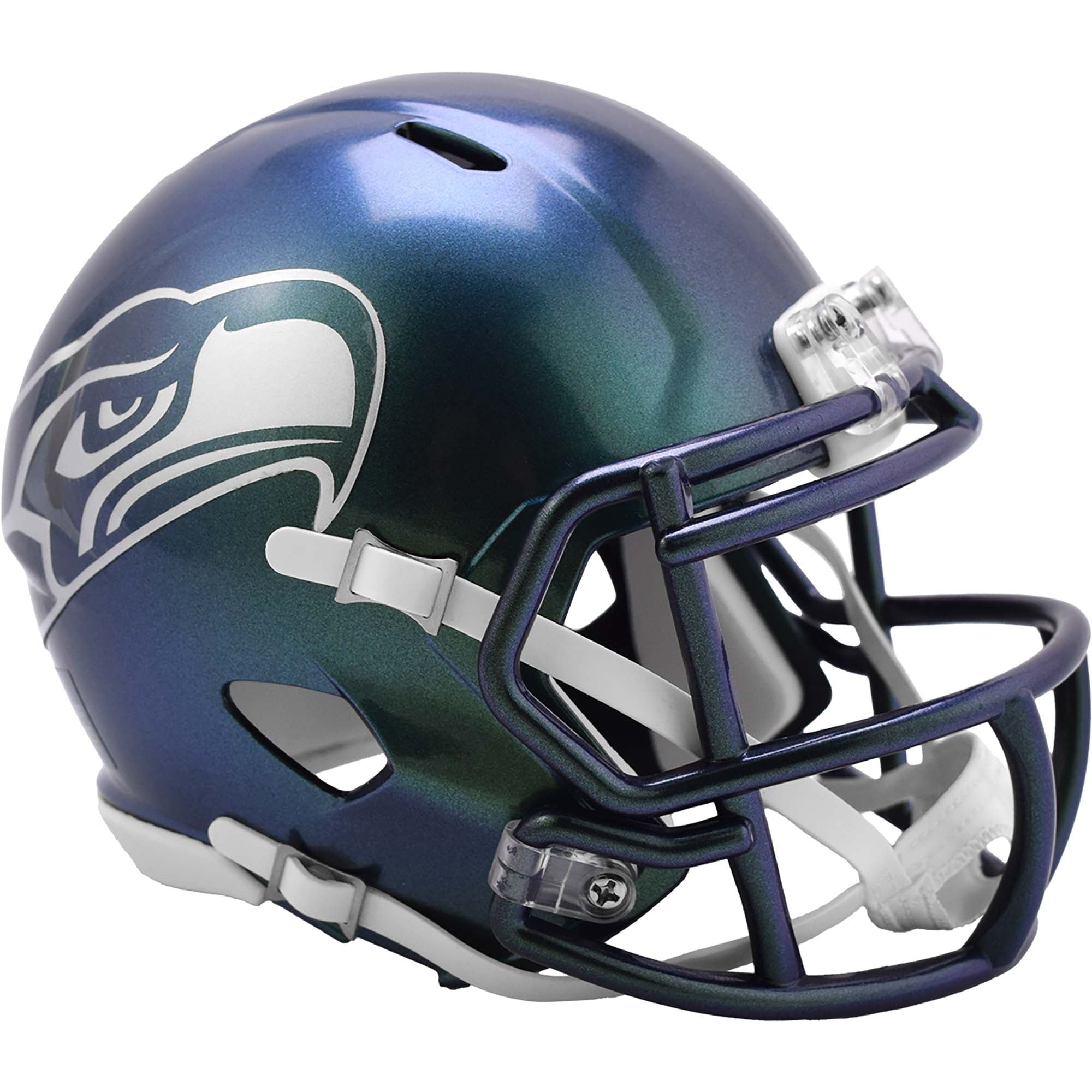 Riddell Seattle Seahawks Rivalries Collection On-Field Alternate Speed Mini Helmet