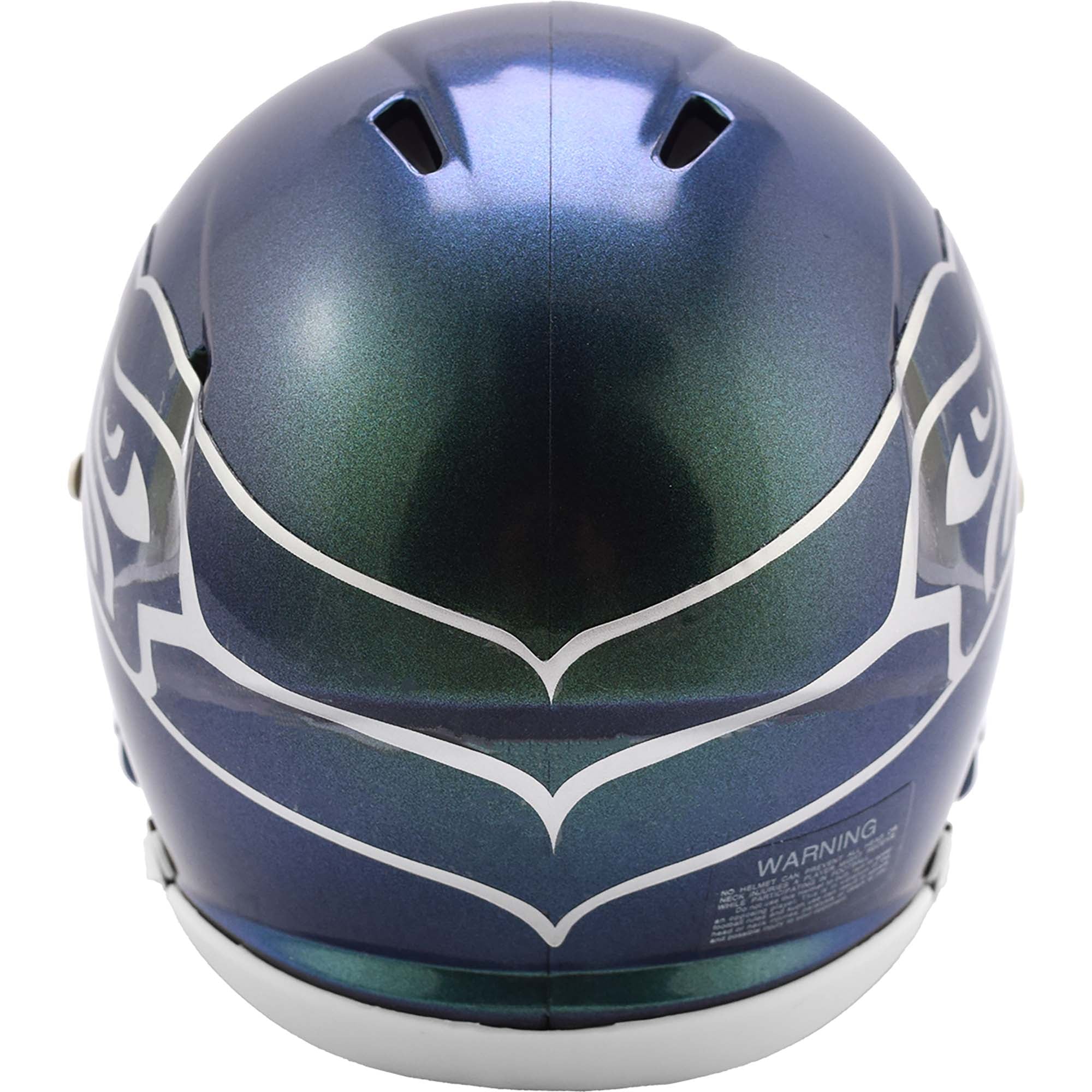 Riddell Seattle Seahawks Rivalries Collection On-Field Alternate Speed Mini Helmet