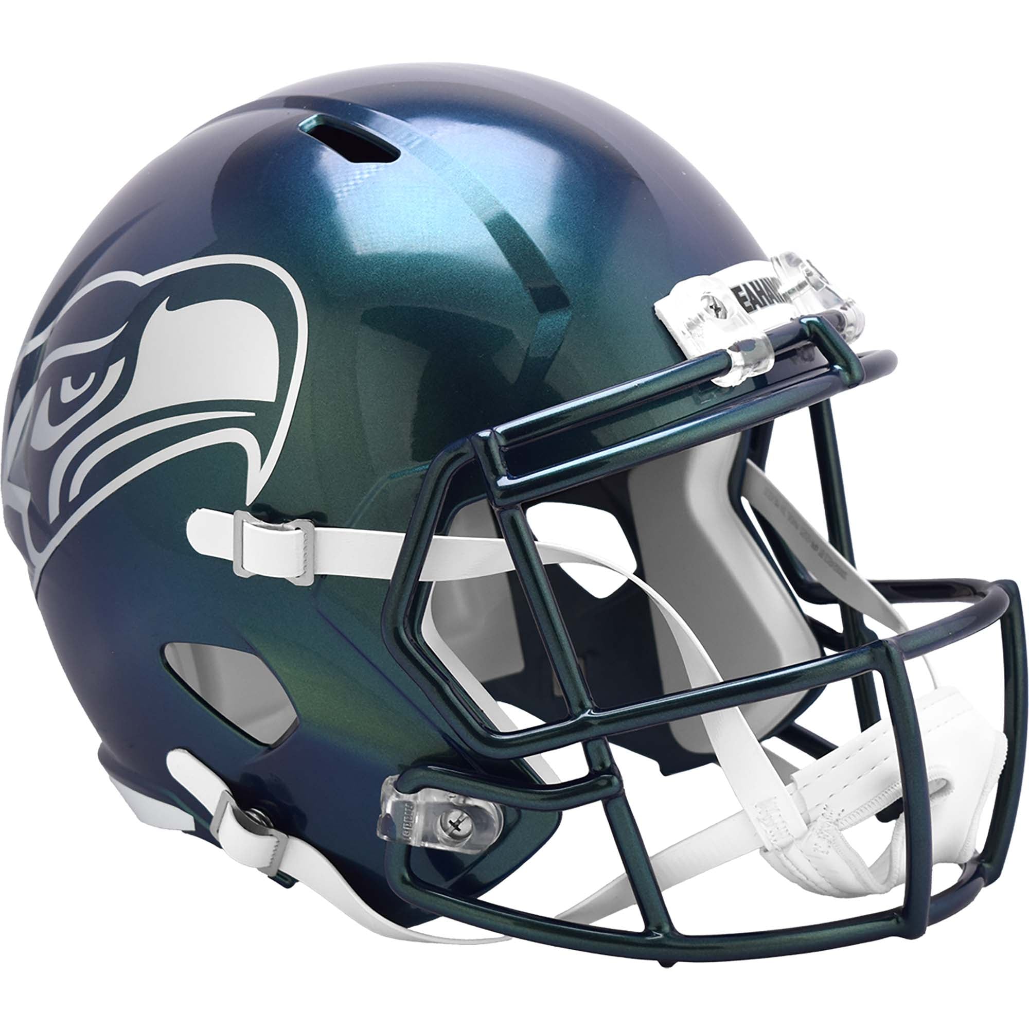 Casque réplique alternatif de vitesse de la collection Riddell Seattle Seahawks Rivalries