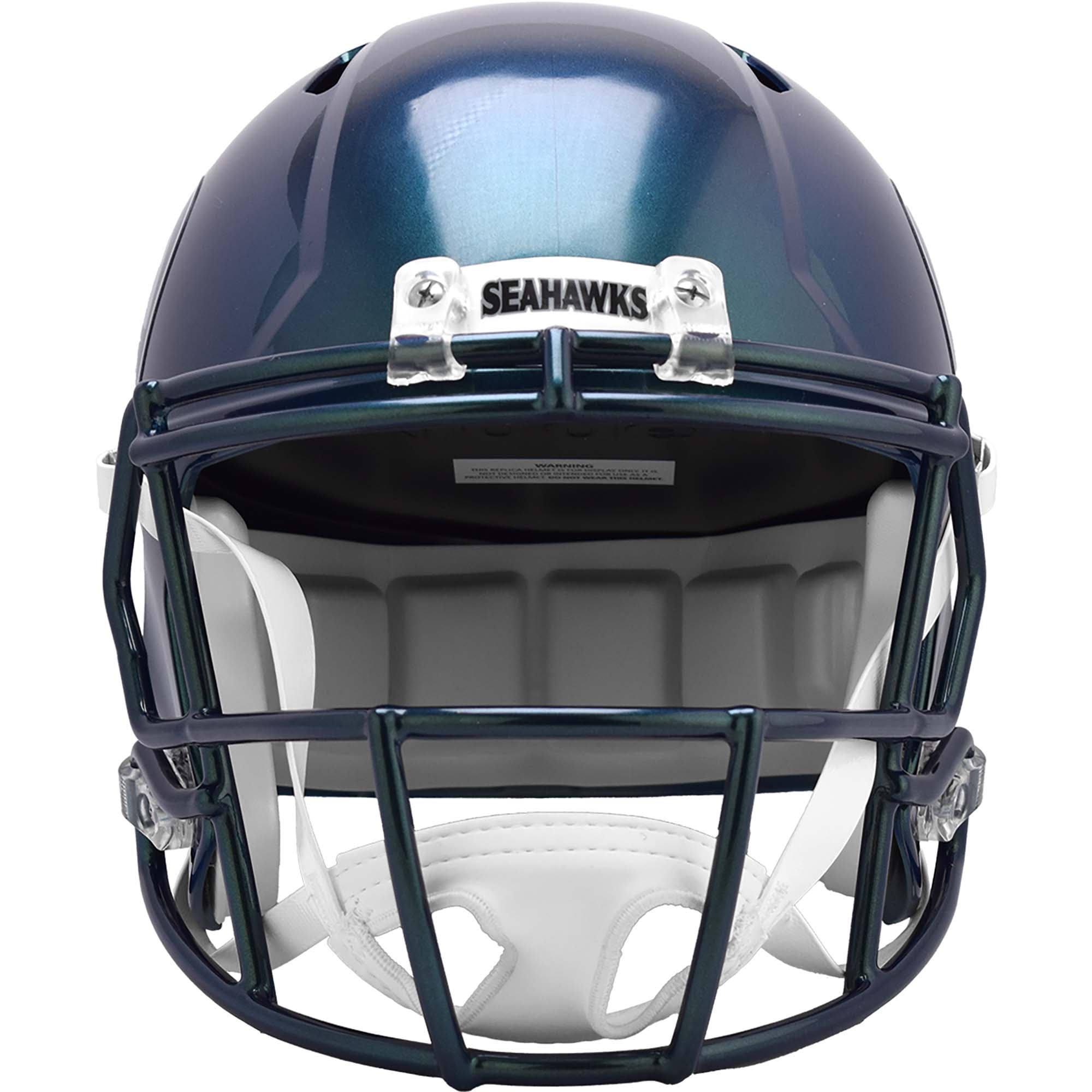 Casque réplique alternatif de vitesse de la collection Riddell Seattle Seahawks Rivalries