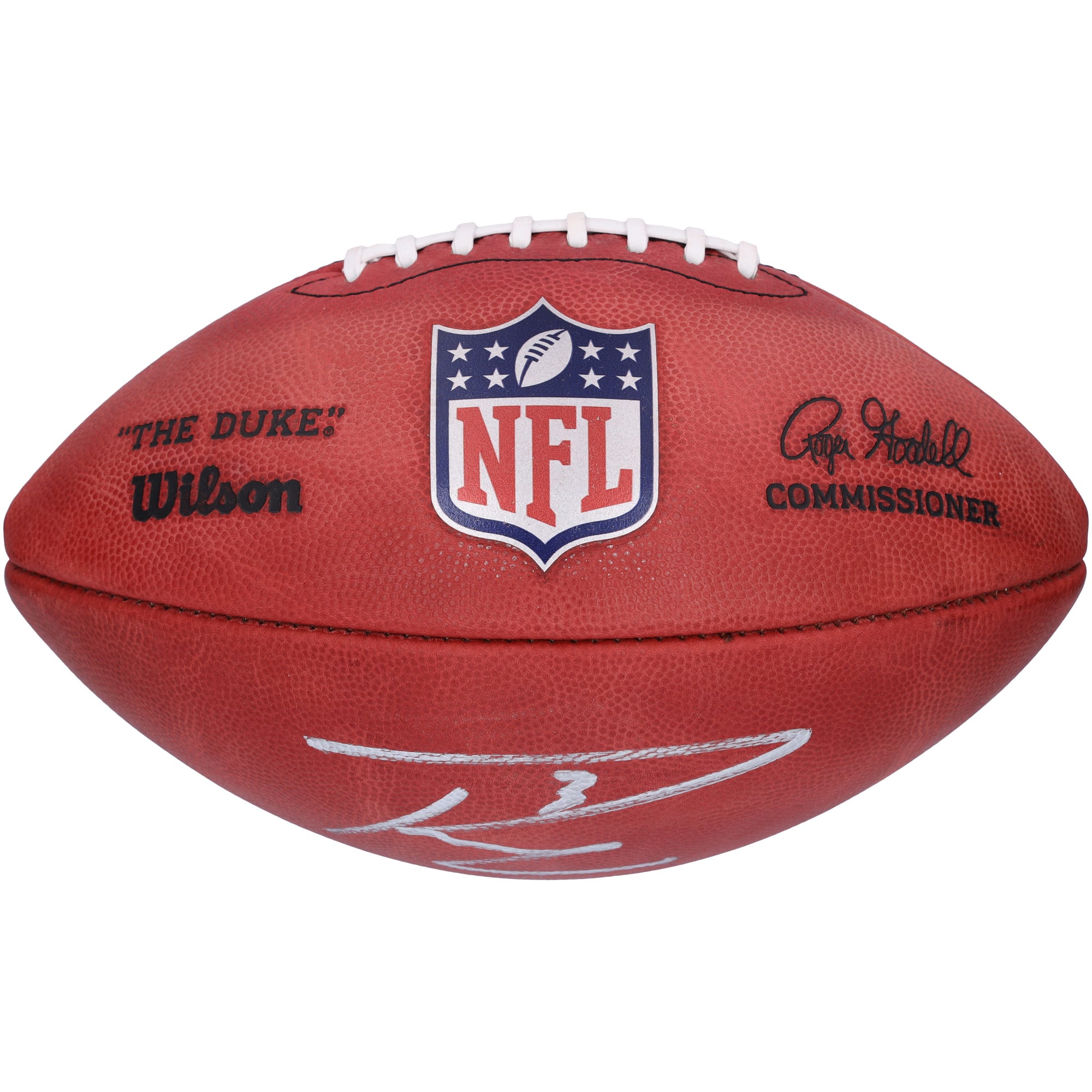 Russell Wilson Seattle Seahawks Autographed Duke Game Football