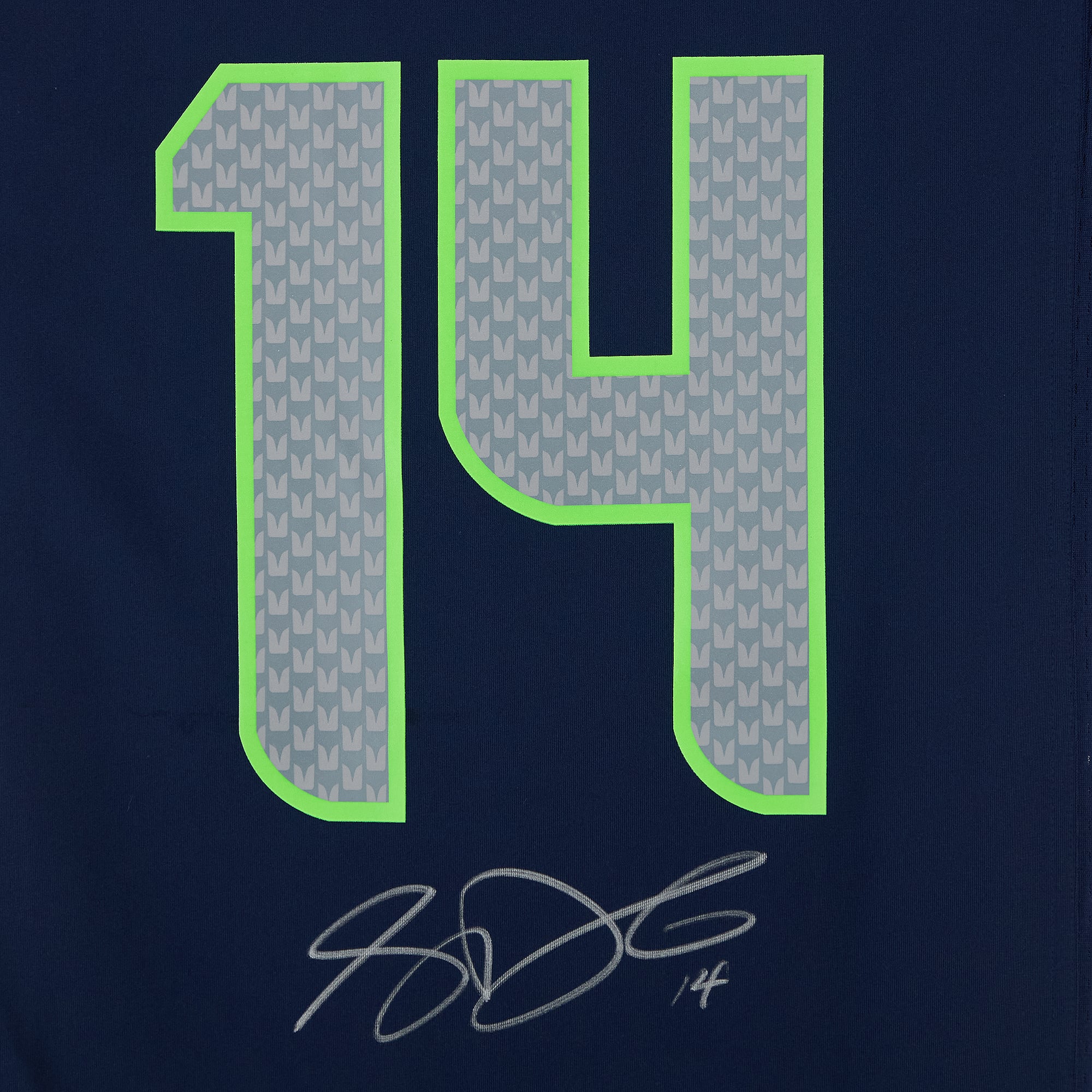 Sam Darnold Seattle Seahawks Autographed Super Bowl LX Champions College Navy Nike Game Jersey