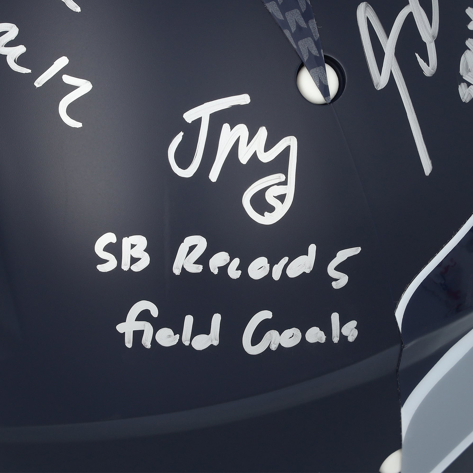 Seattle Seahawks Autographed Riddell Super Bowl LX Champions Speed Authentic Helmet with 6 Signatures and Multiple Inscriptions - Limited Edition of 50