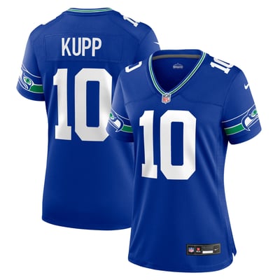 Seattle Seahawks Nike Alternate Game Jersey - Royal - Cooper Kupp - Womens