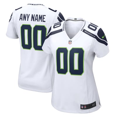 Camiseta Nike Game de la 2ª equipación del Seattle Seahawks - Blanco - Mujer