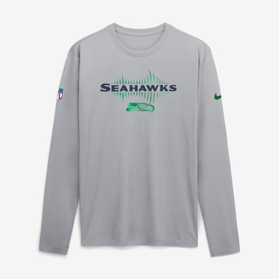 Camiseta manga larga Nike Rivalries Dri-FIT Legend del Seattle Seahawks - Hombre