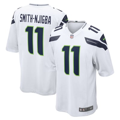 Camiseta Nike Game de la 2ª equipación del Seattle Seahawks - Blanco - Jaxon Smith-Njigba - Jóvenes
