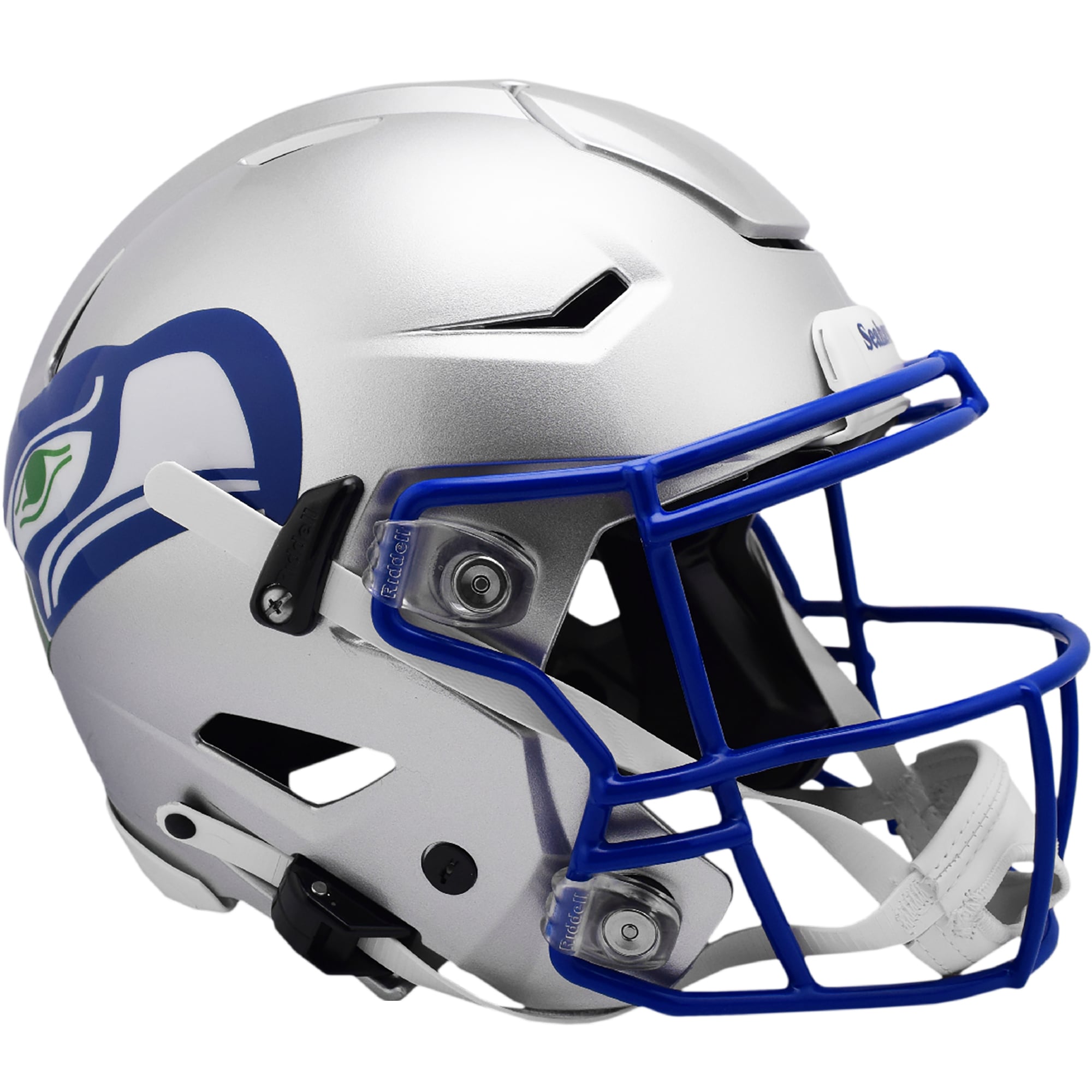 Casque authentique Seattle Seahawks Riddell 1983-2001 Throwback Speed ​​Flex