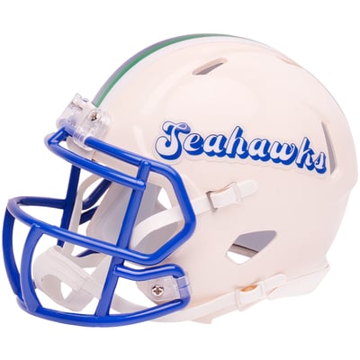 Mini Casco Retro Speed Seattle Seahawks Riddell