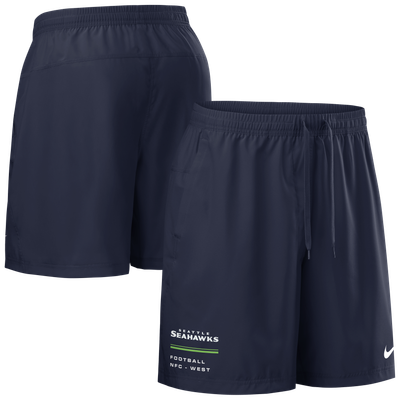 Seattle Seahawks Team Logo Nike Dri-FIT Woven 7" Short - Mens