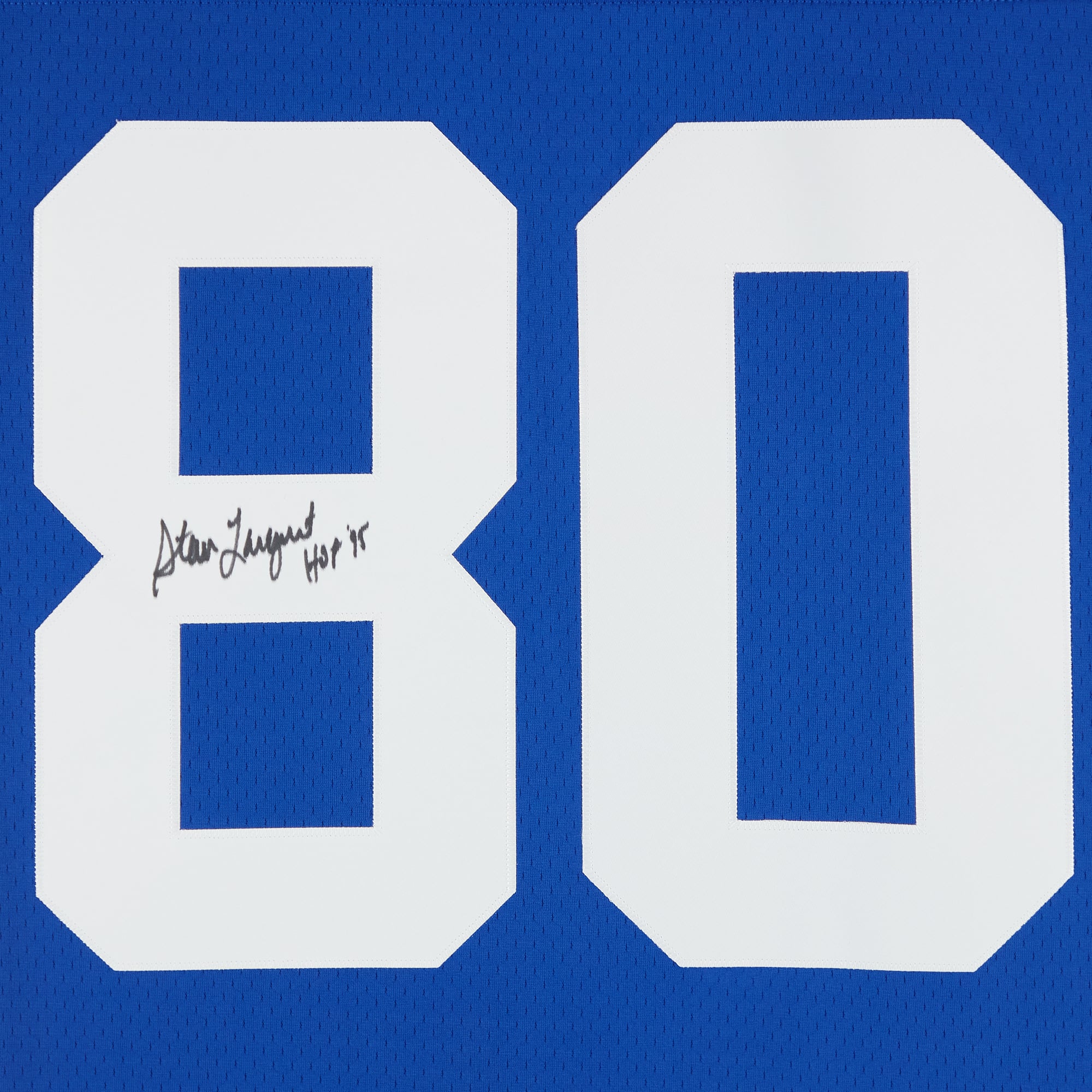 Steve Largent Seattle Seahawks Autographed Royal Mitchell & Ness 1985 Legacy Jersey with "HOF '95" Inscription
