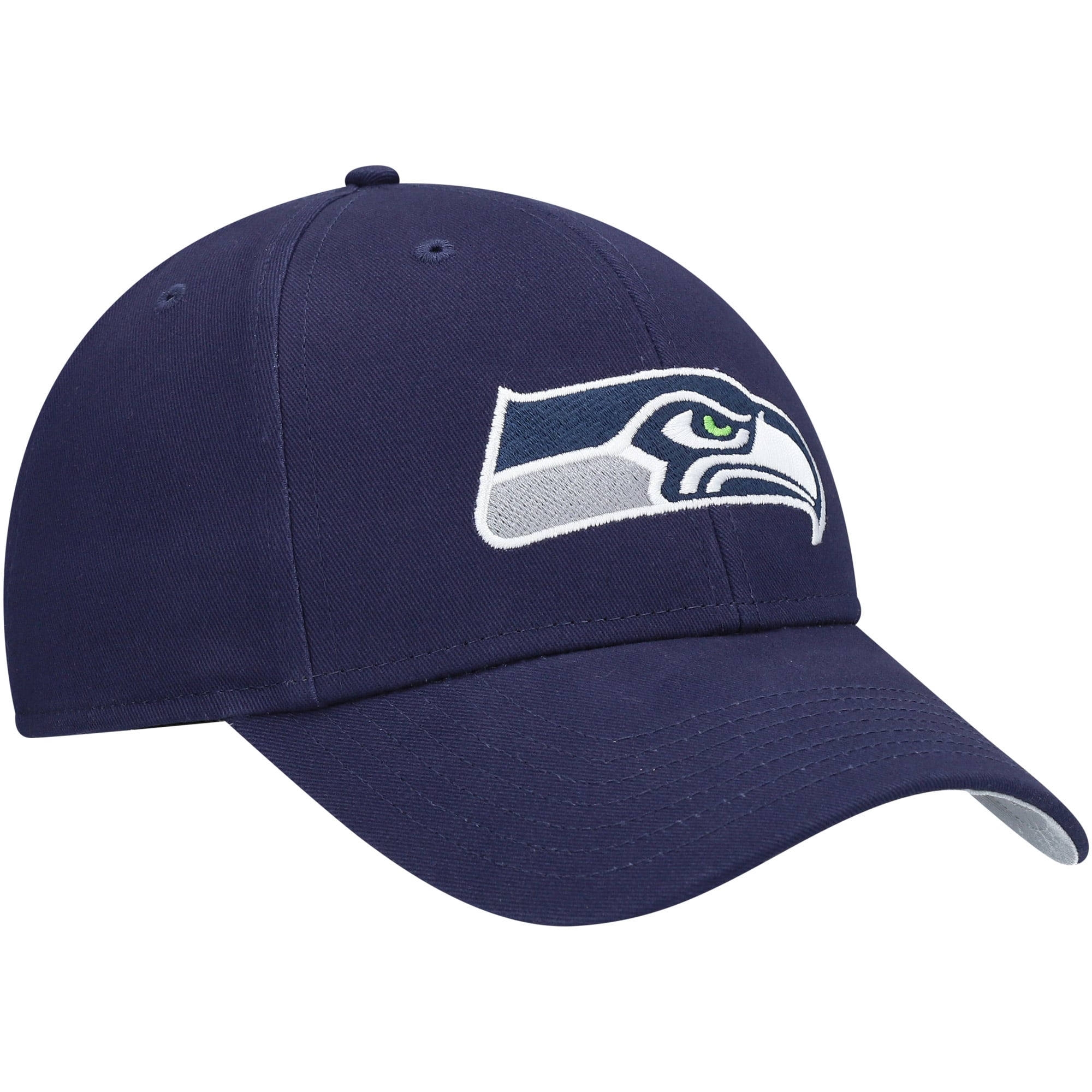Casquette ajustable basique MVP Seattle Seahawks, modèle 47, bleu marine universitaire