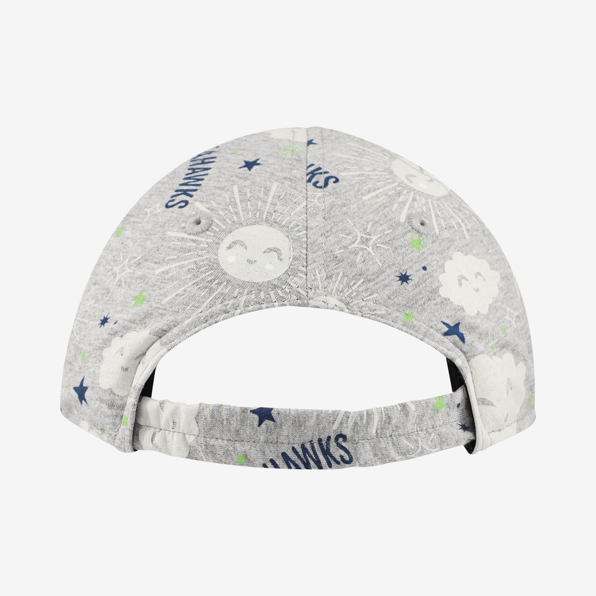 Toddler New Era Heather Gray Seattle Seahawks Sky 9TWENTY Adjustable Hat