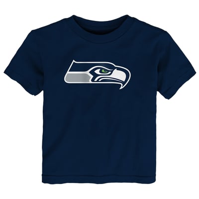 Seattle Seahawks Outerstuff Toddler Primary Logo T-Shirt - College Navy
