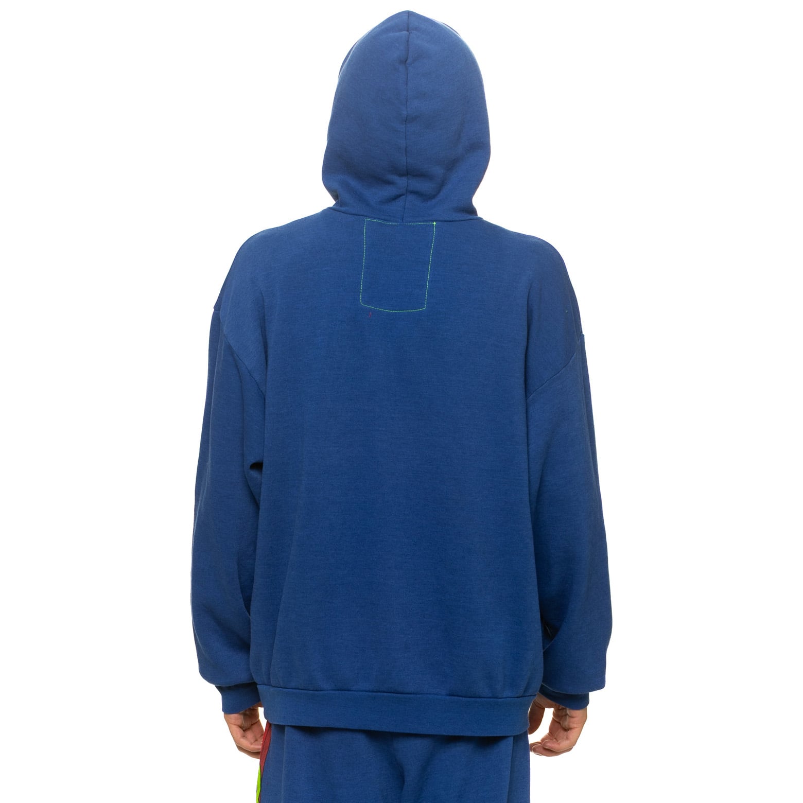 Sweat à capuche unisexe Aviator Nation College Navy Seattle Seahawks, coupe décontractée, mélange de trois matières