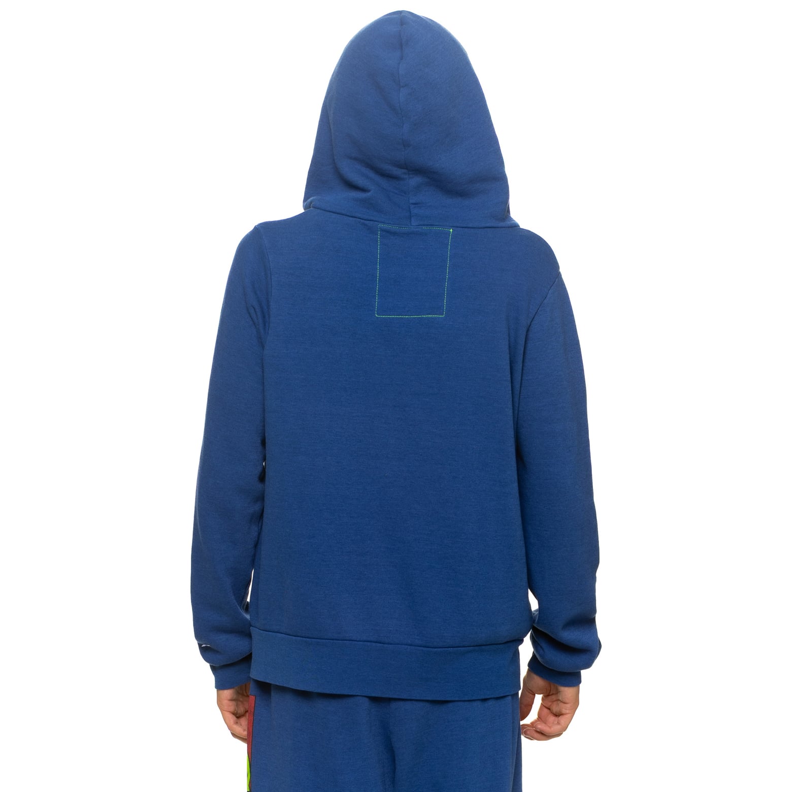 Sweat à capuche unisexe Aviator Nation College Navy Seattle Seahawks en mélange de trois matières, fermeture éclair intégrale