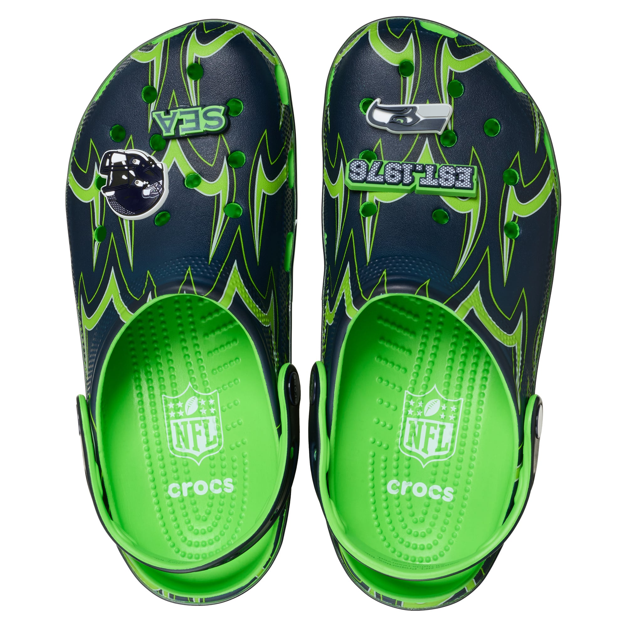 Unisex Crocs Seattle Seahawks Classic Clog