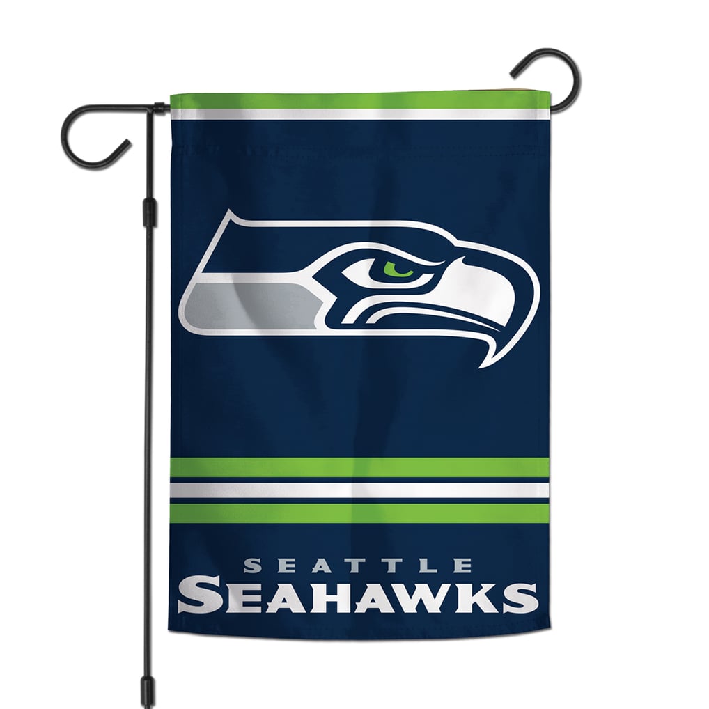 Drapeau de jardin double face Seattle Seahawks WinCraft 12" x 18"