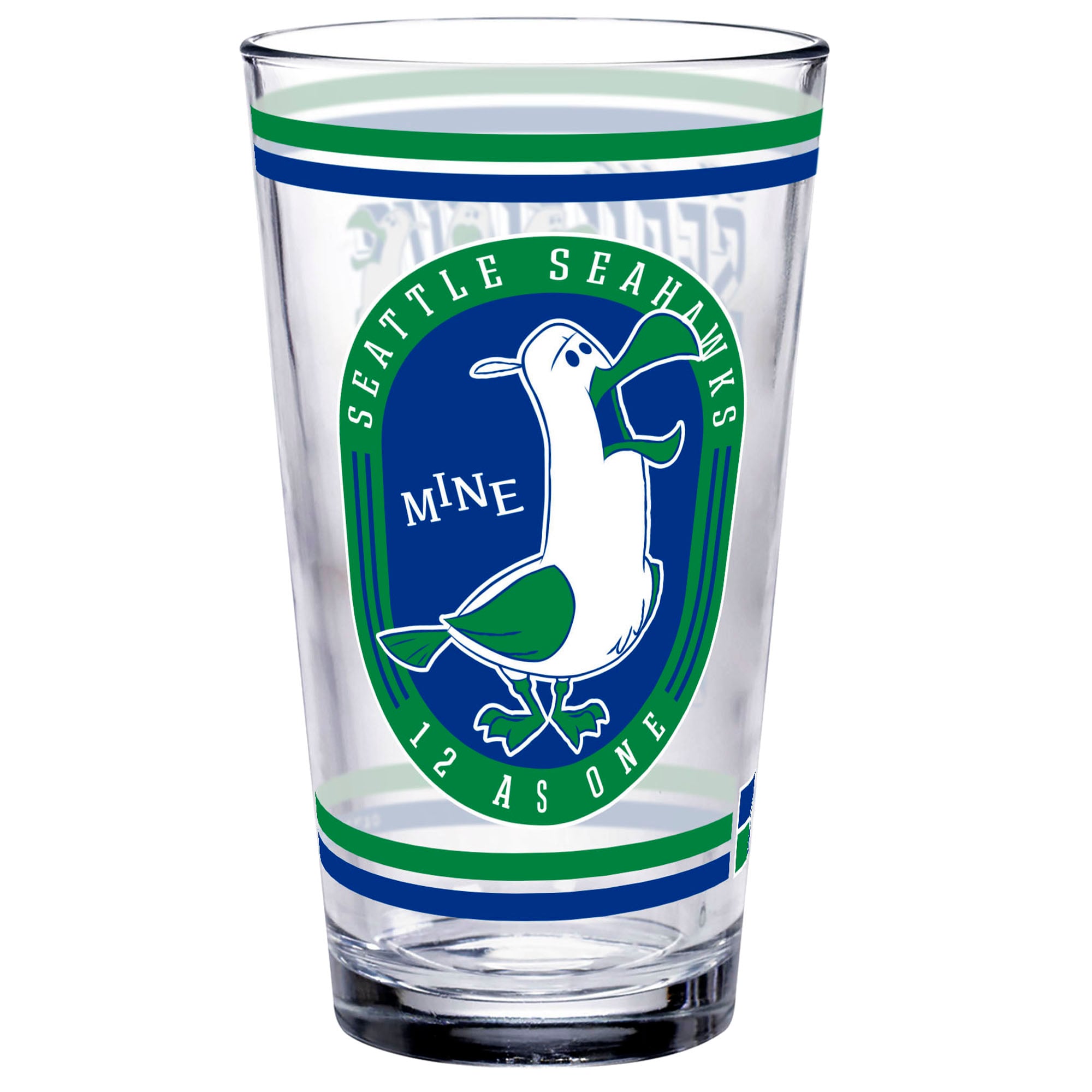 WinCraft Seattle Seahawks Disney x NFL Seagulls 16oz. Pint Glass