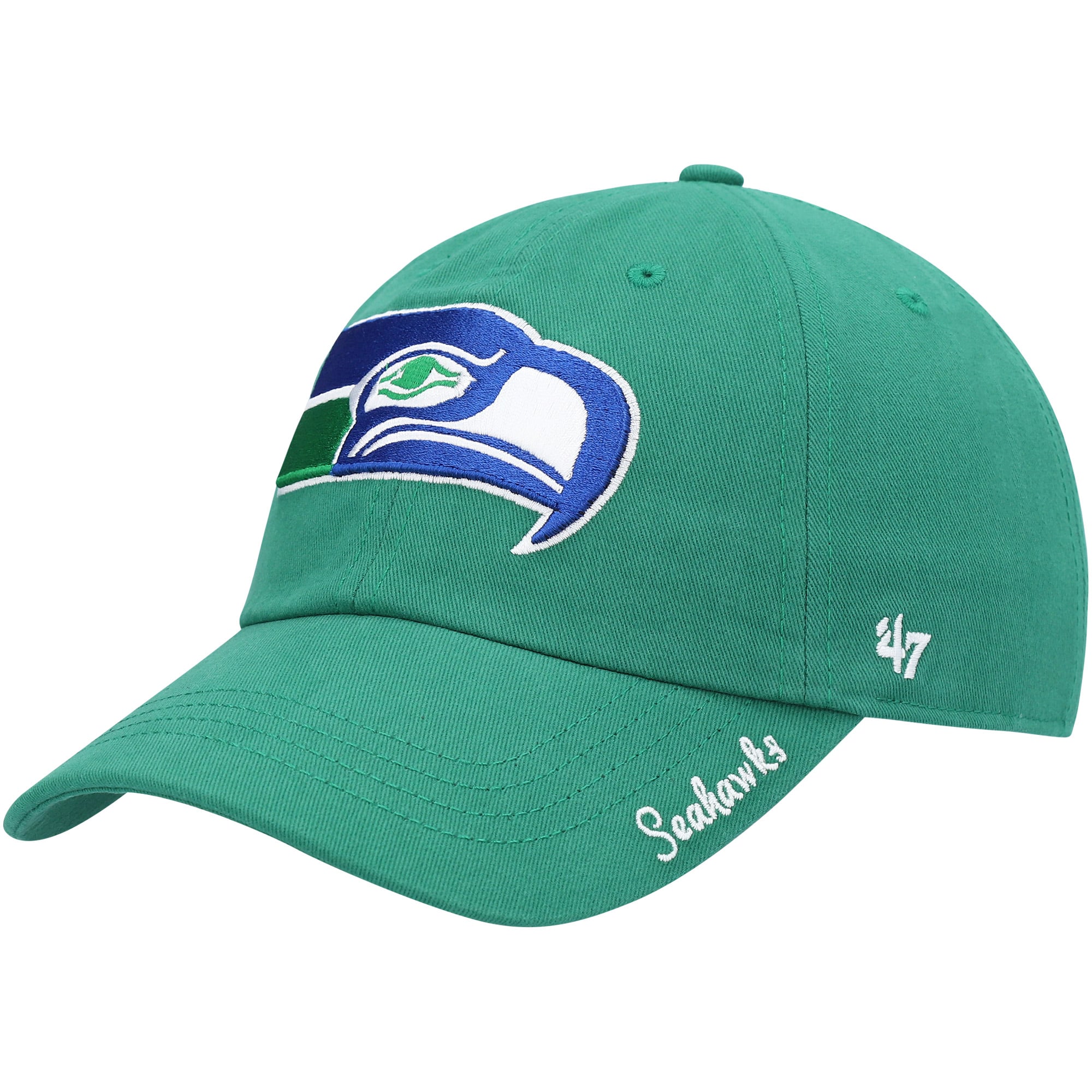 Women's '47 Seattle Seahawks Miata Clean Up Adjustable Hat