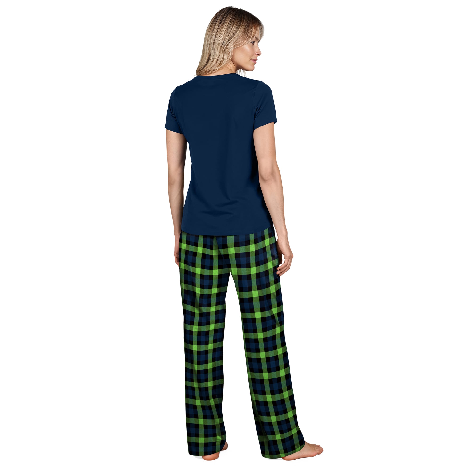 Ensemble de nuit Highland pour femmes la marque Concepts Sport College Navy Seattle Seahawks
